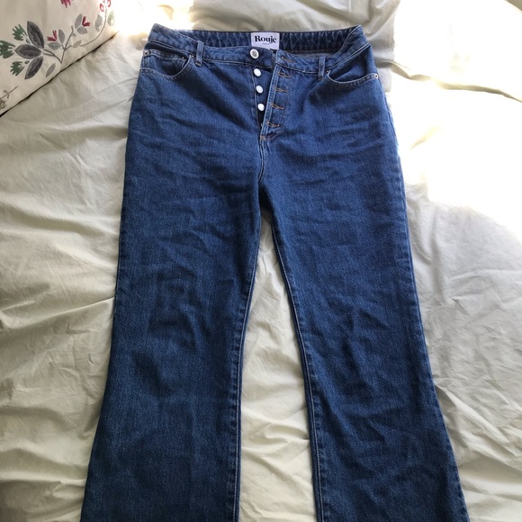 Rouje Bastille Jean Size 30 Medium Blue - Picture 2 of 11